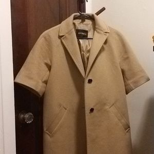 Max & Co. 100% wool tan coat
